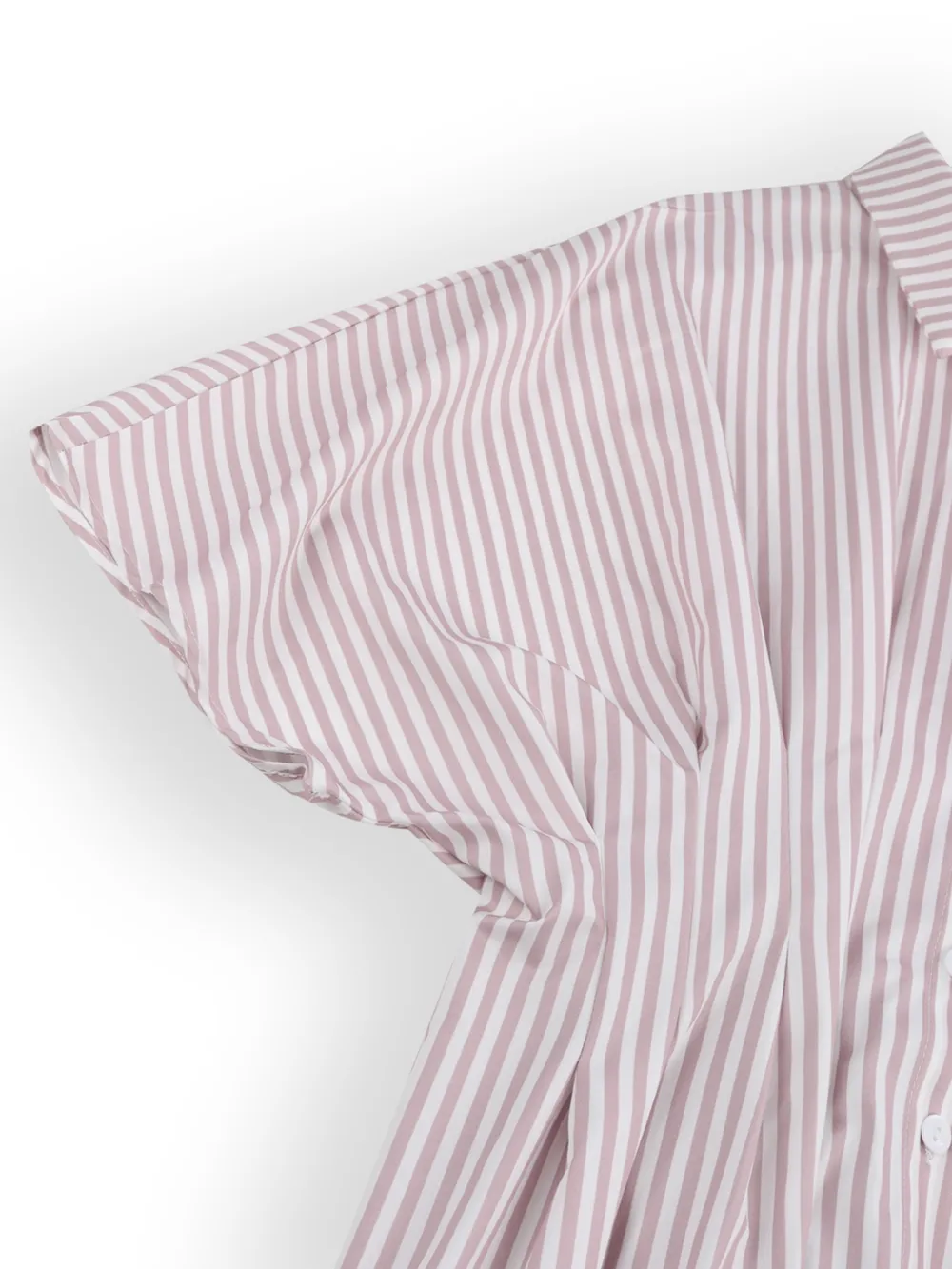 Striped Short Sleeve Button-Up Shirt, image 21