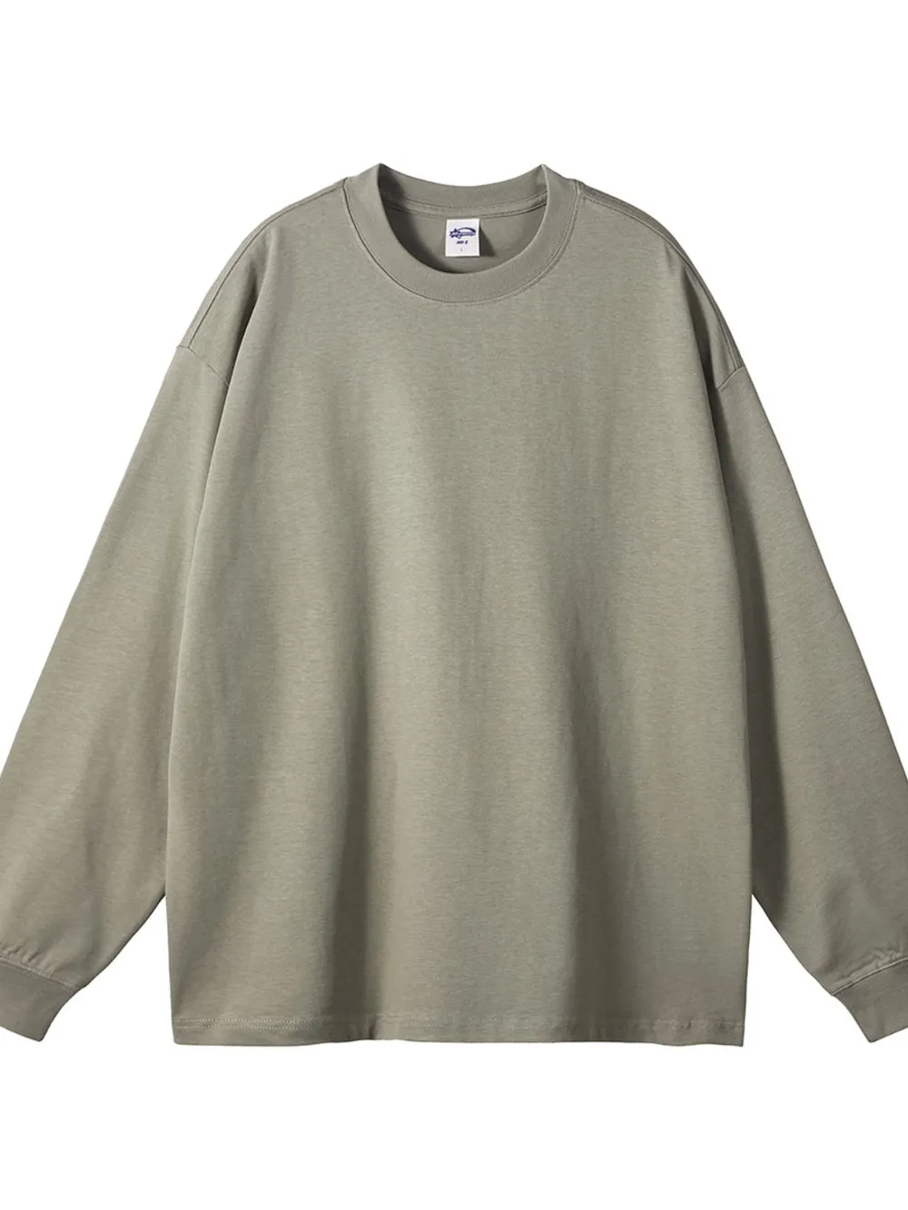 Men's Round Neck Long Sleeve T-Shirt, image 8