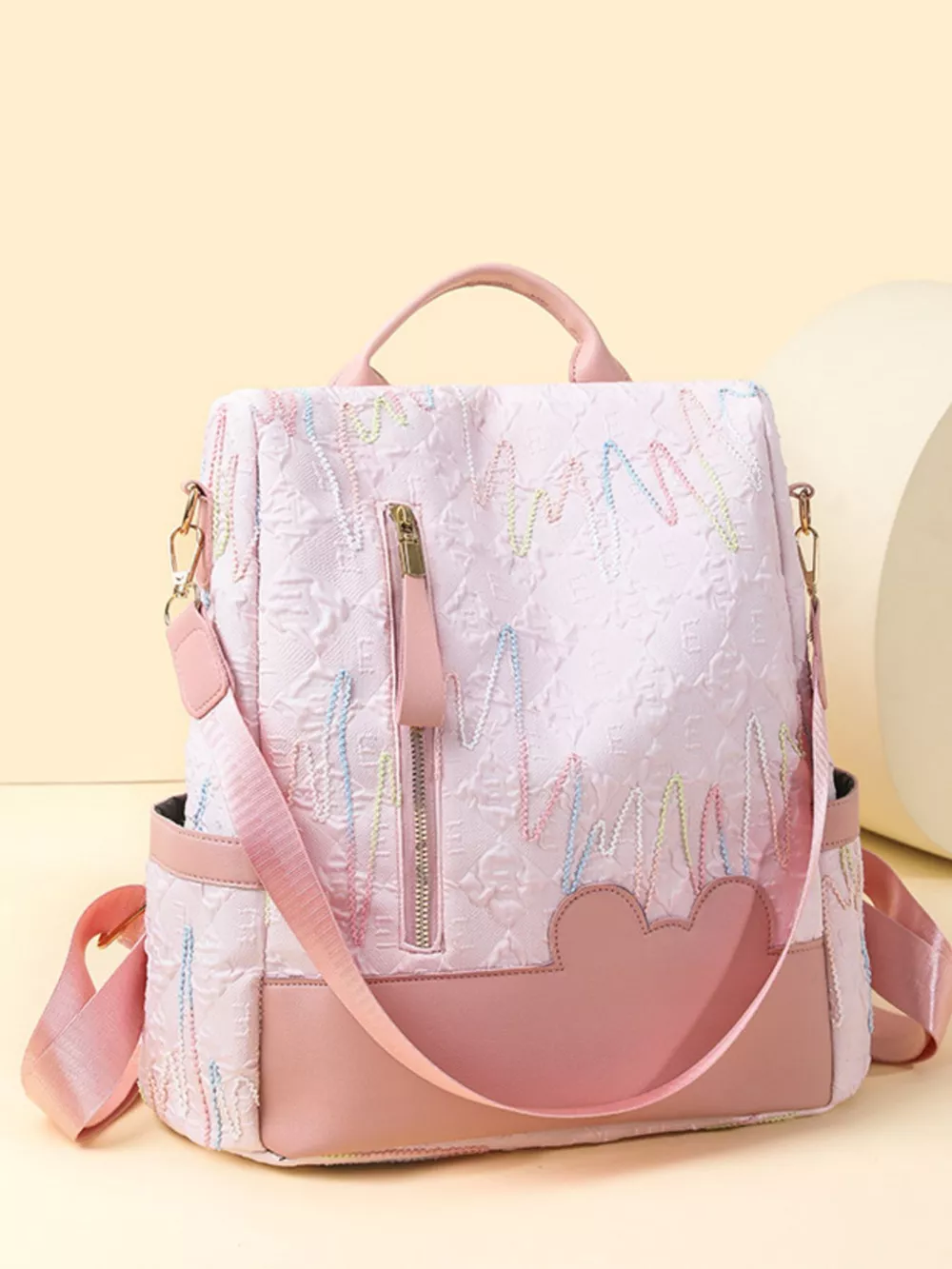Adjustable Strap Backpack Bag, image 10