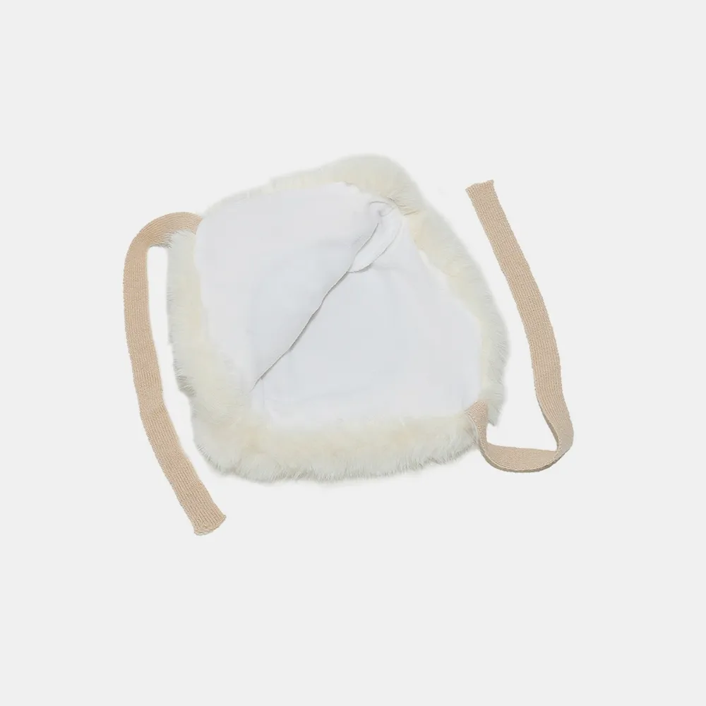 Thermal Tied Fuzzy Winter Hat, image 5
