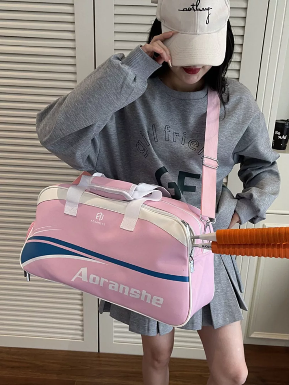Contrast Sports Duffel Bag, image 3