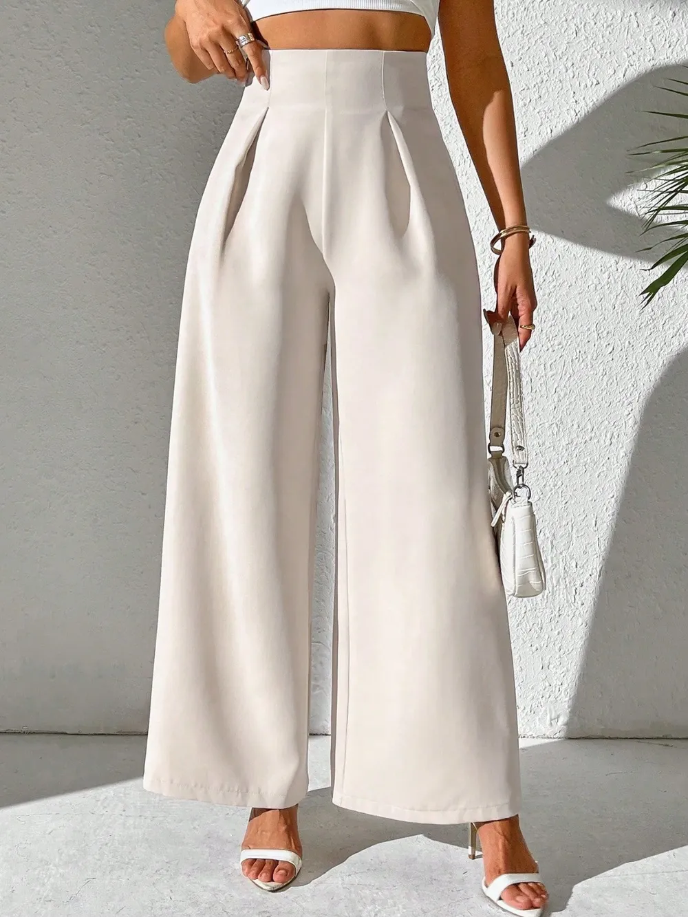 Wide Leg High Waist Pants, image 14