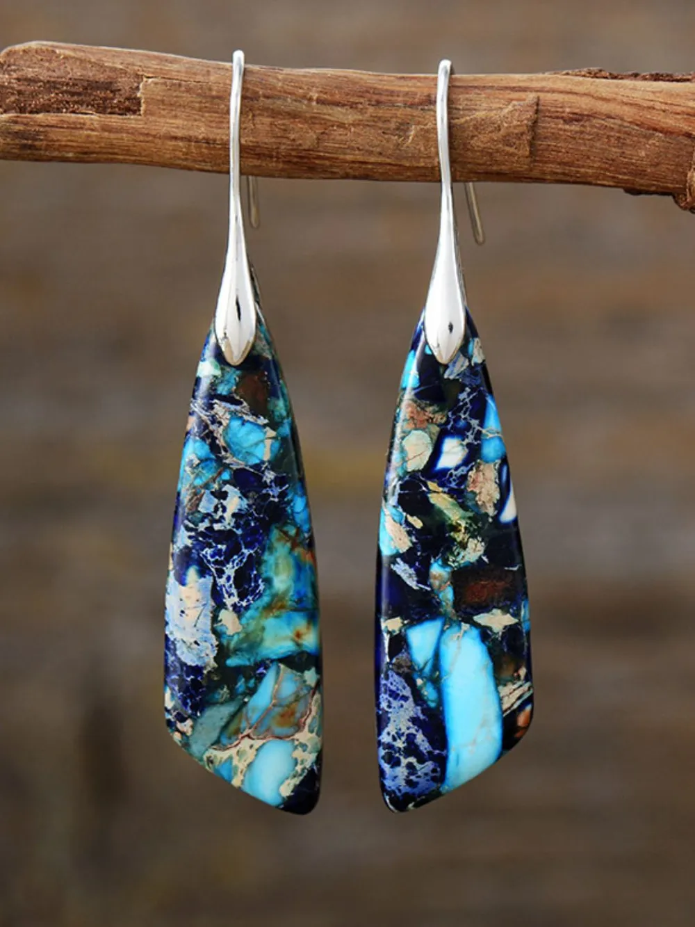 Geometrical Shape Dangle Earrings, image 10