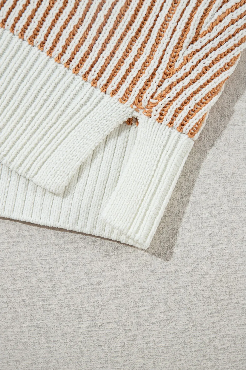 Round Neck Dropped Shoulder Sweater, image 14