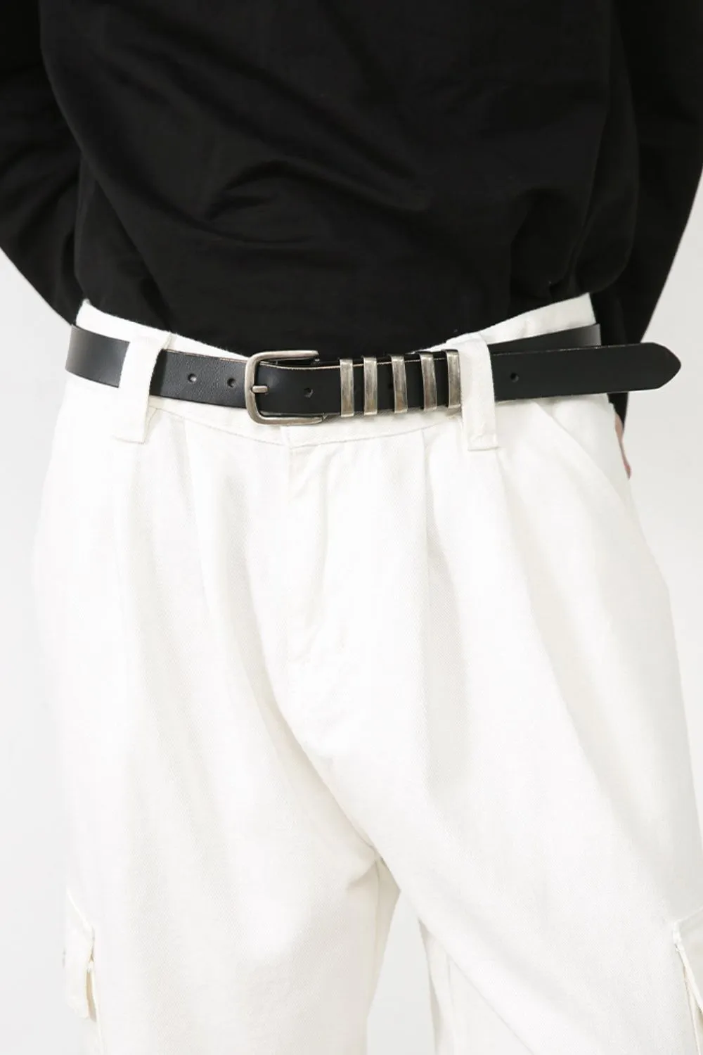 Men's Loose Fit Cargo Jeans, image 5