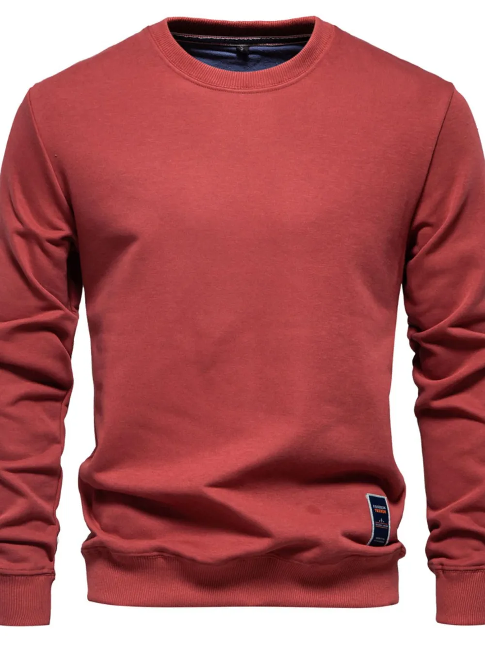 Men's Round Neck Long Sleeve Sweatshirt, image 12