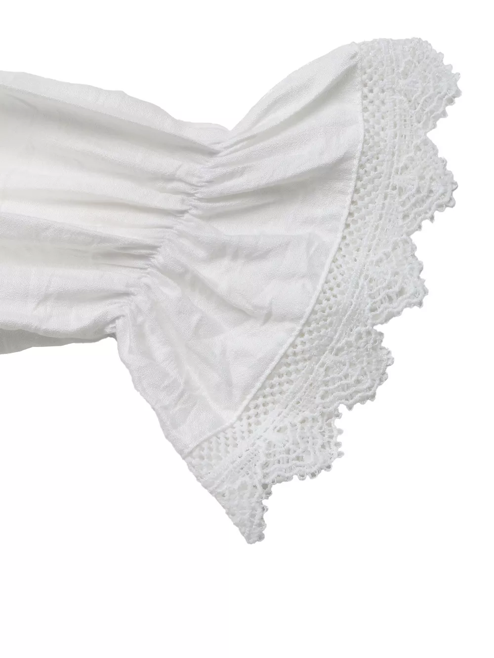 Lace-Trimmed Button-Down Shirt, image 9
