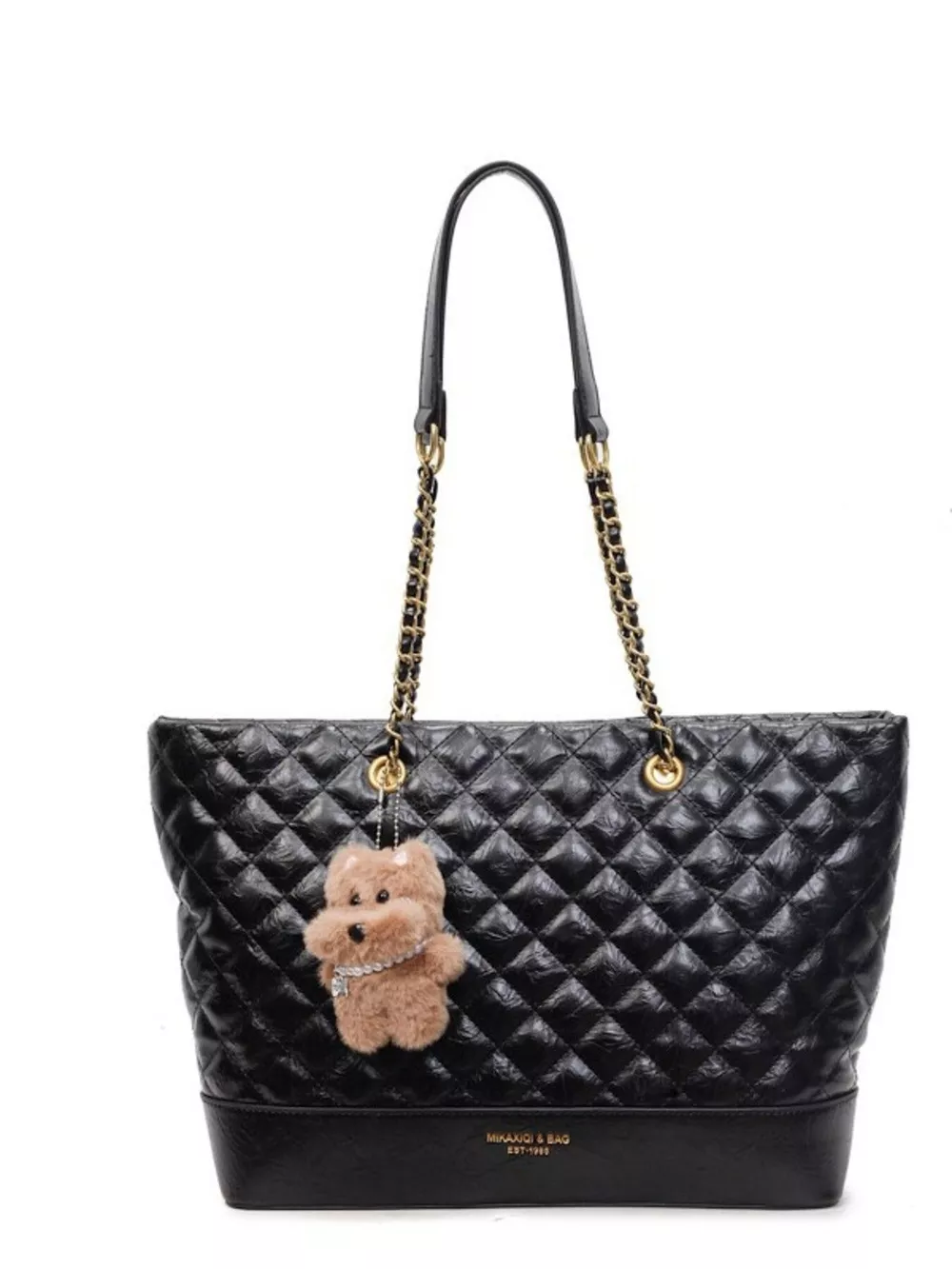 Quilted Chain Shoulder Bag, image 6