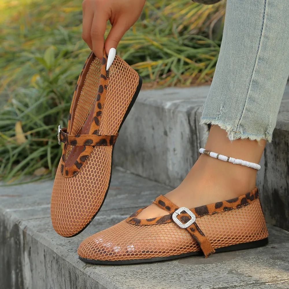 Round Toe Flats Sandals, image 6