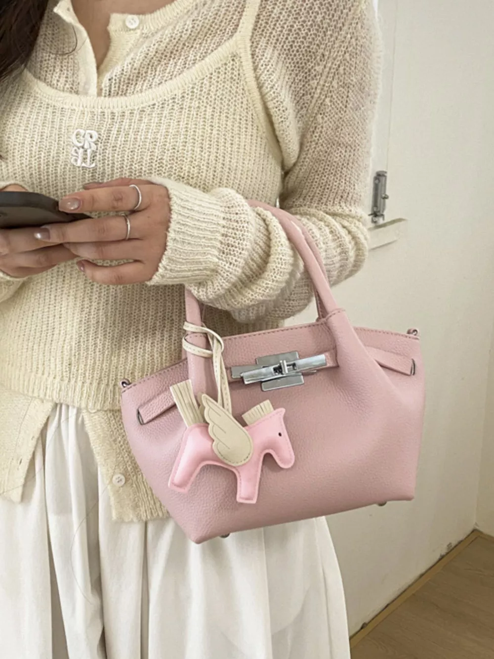 Top Handle Crossbody Bag, image 5