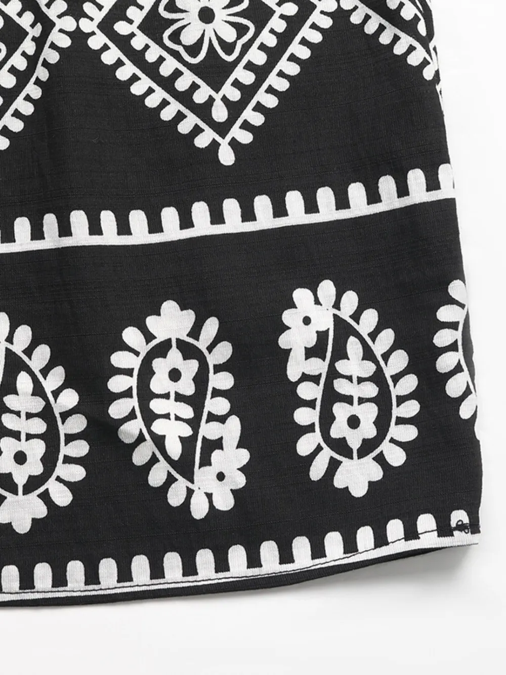 Printed Square Neck Maxi Cami Dress, image 10