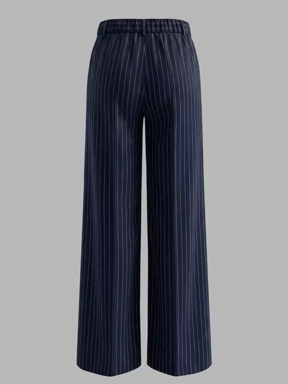 High-Waisted Striped Wide-Leg Pants, image 6