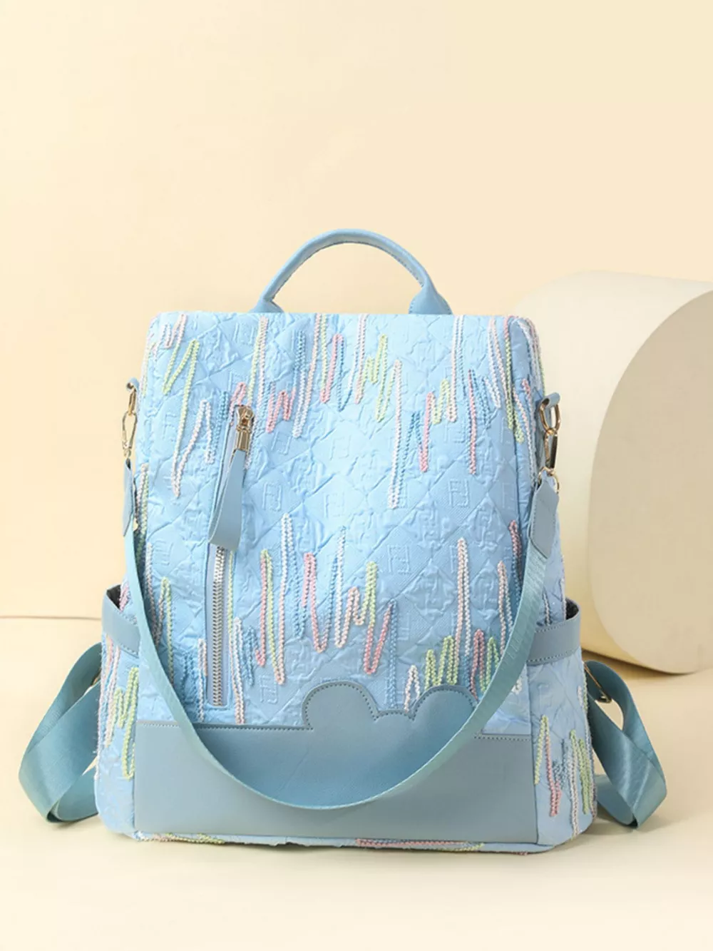Adjustable Strap Backpack Bag, image 3