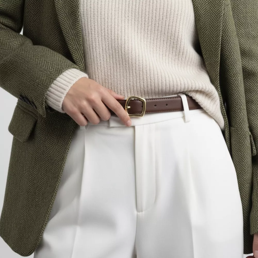 Classic Golden Buckle Belt, image 2