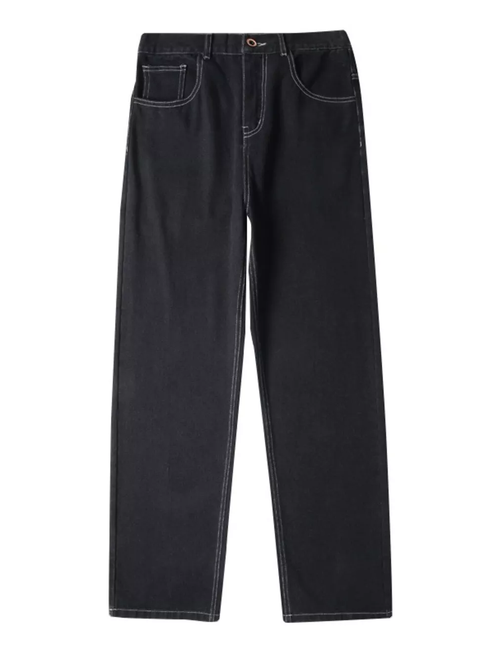 Men's Plus Size Wide Leg Jeans