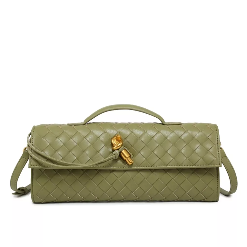 Woven Leather Wristlet, image 13