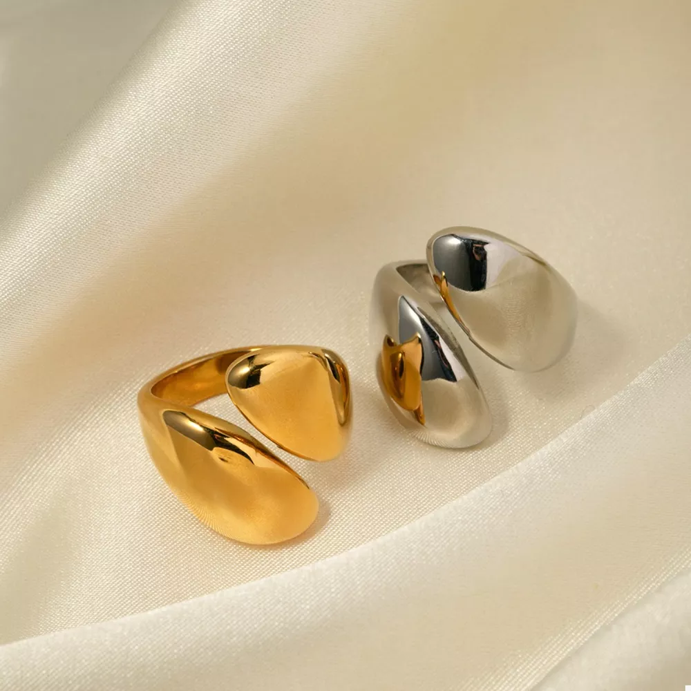 Stainless Steel Bypass Ring, image 6