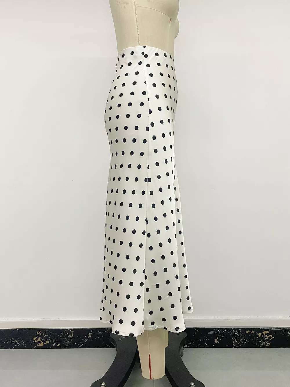 Polka Dot Midi Skirt, image 9