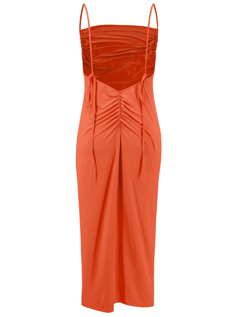 Backless Cowl Neck Sleeveless Cami Dress, image 18