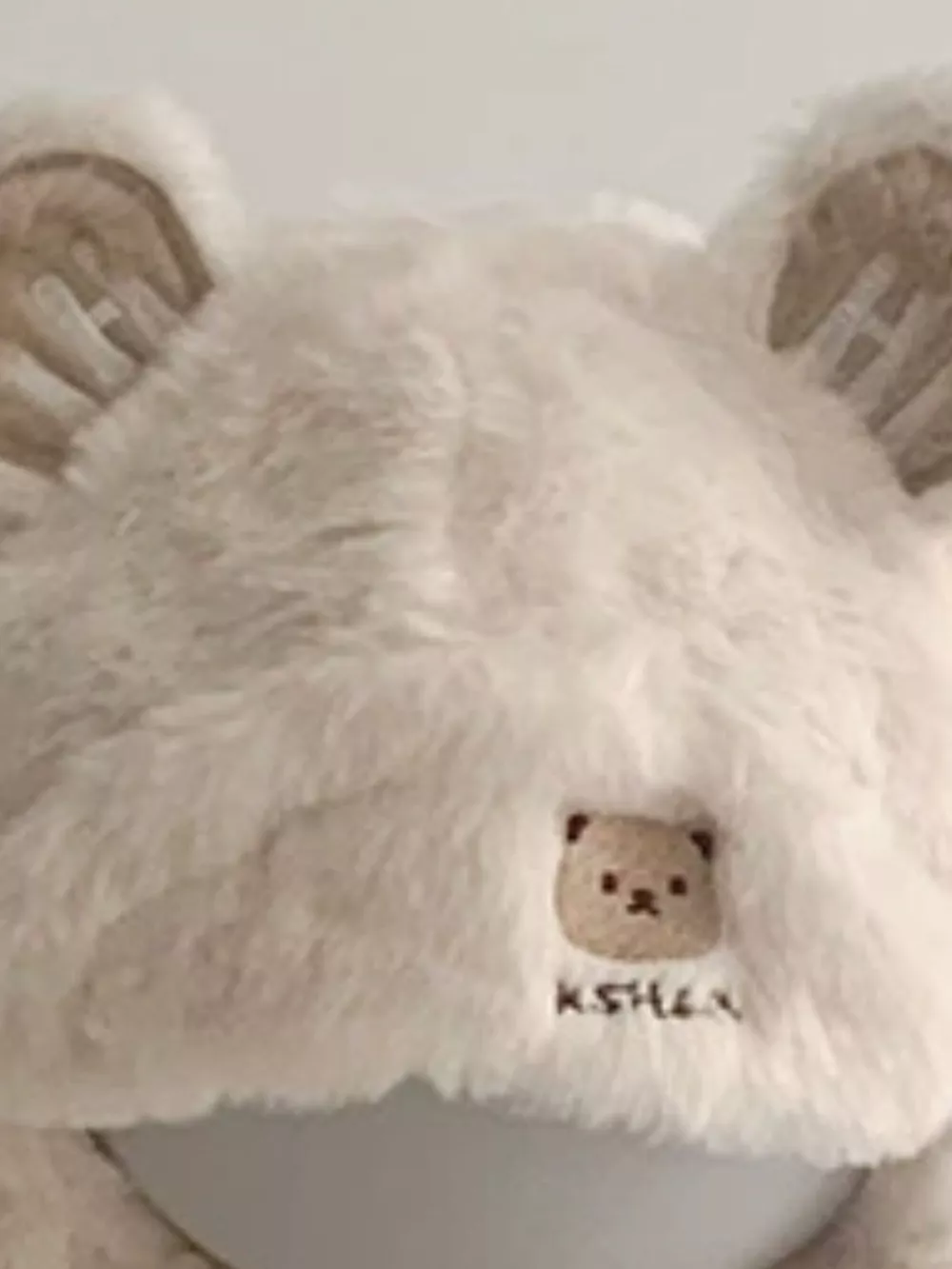 Children's Bear Ear Fluffy Hat, image 6