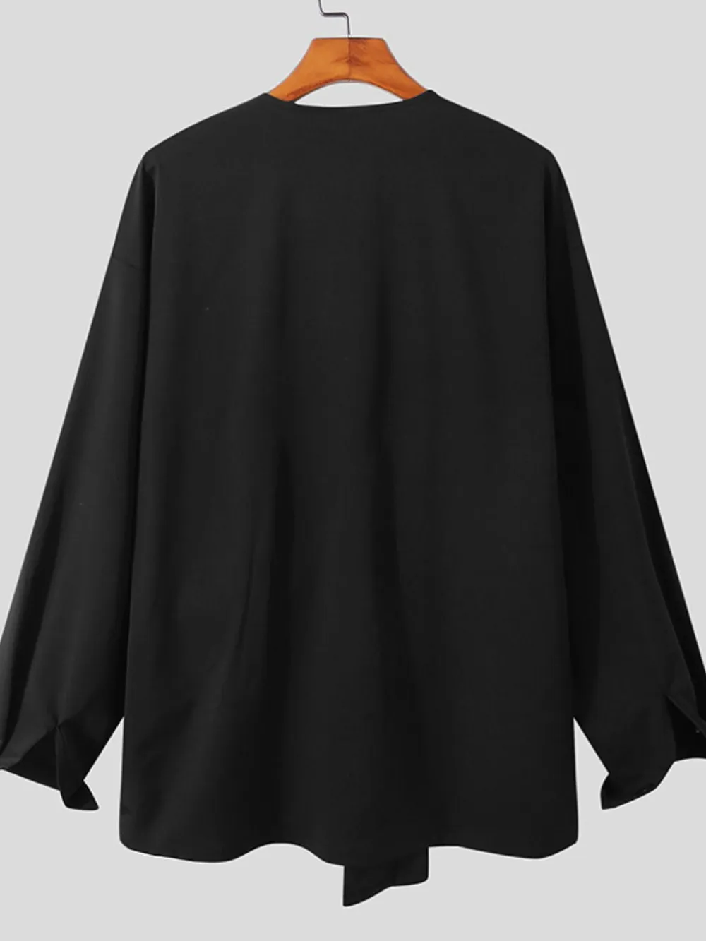 Men's Full Size Long Sleeve Casual Shirt Plus Size, image 2