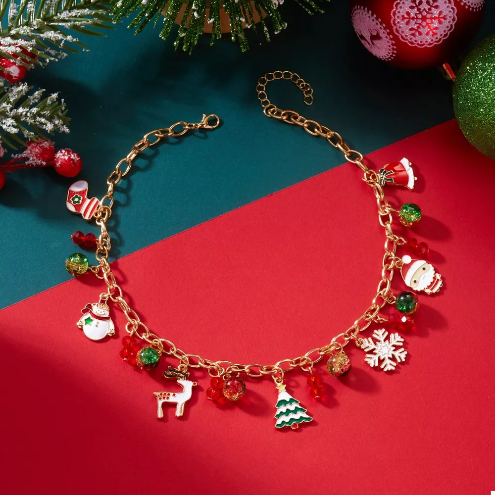 Christmas Themed Charm Necklace, image 6