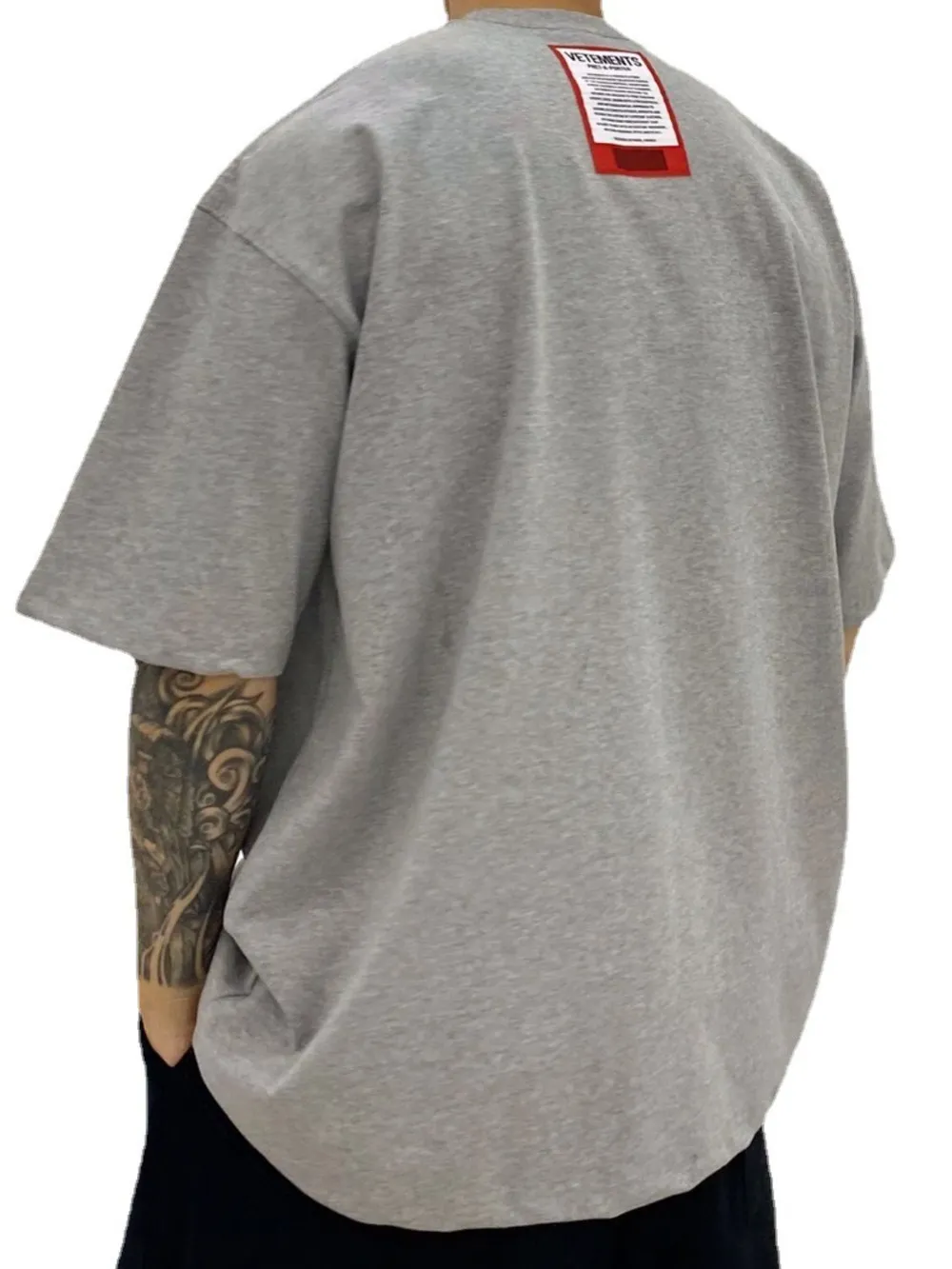 Men's Plus Size Round Neck Half Sleeve T-Shirt, image 5