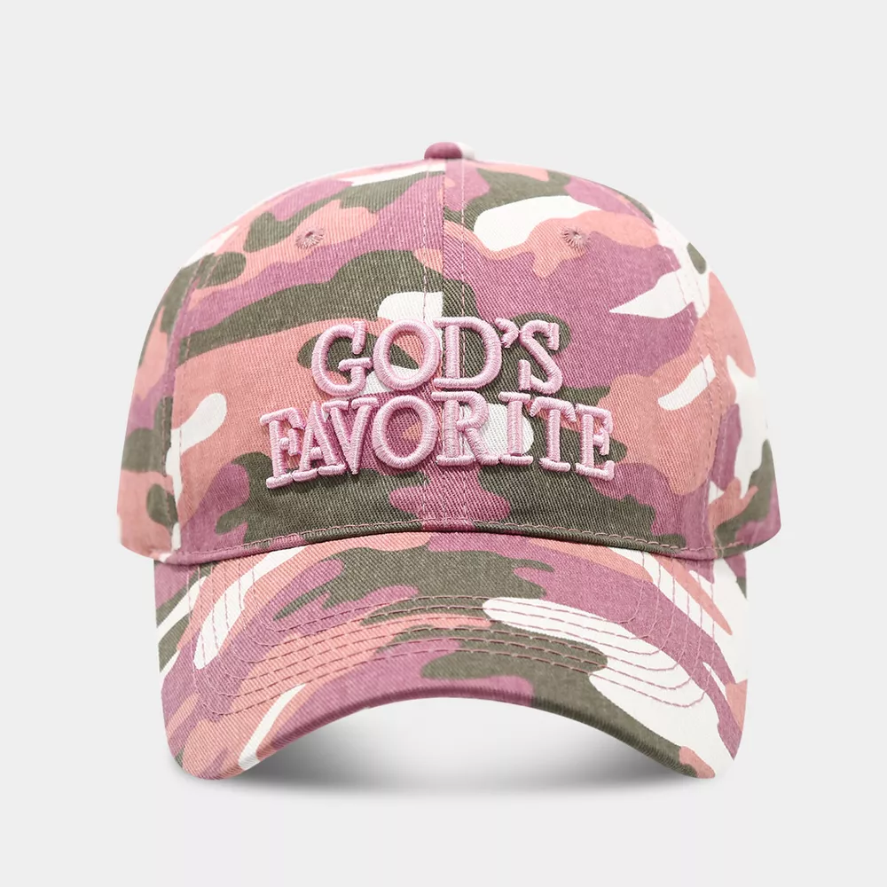 Camouflage Embroidered Baseball Cap, image 4