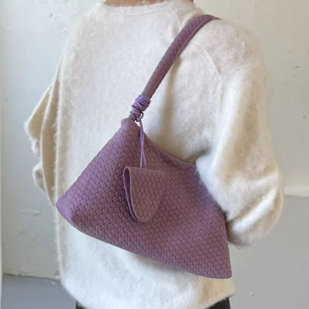 Woven Texture Shoulder Bag, image 10