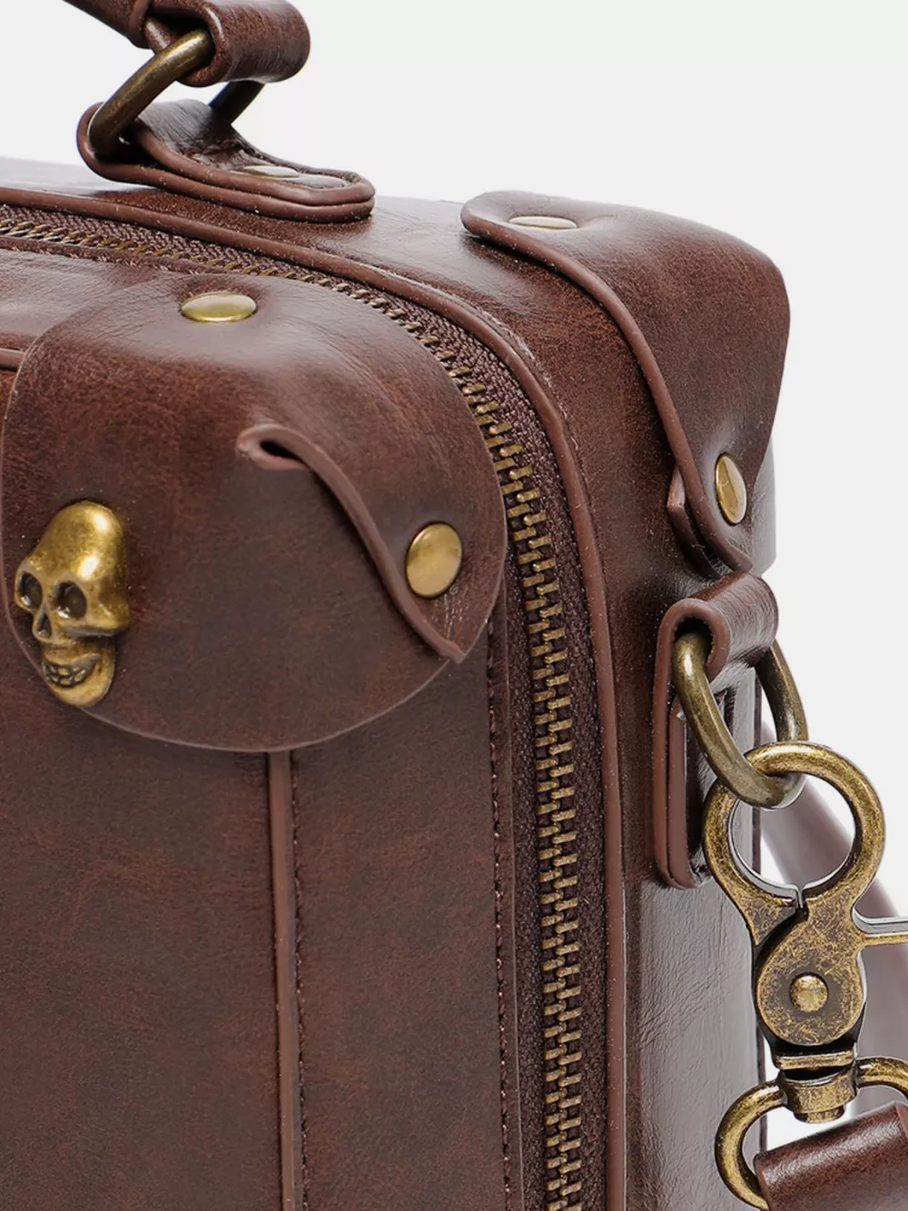 Steampunk Clockwork Design Crossbody Bag, image 14