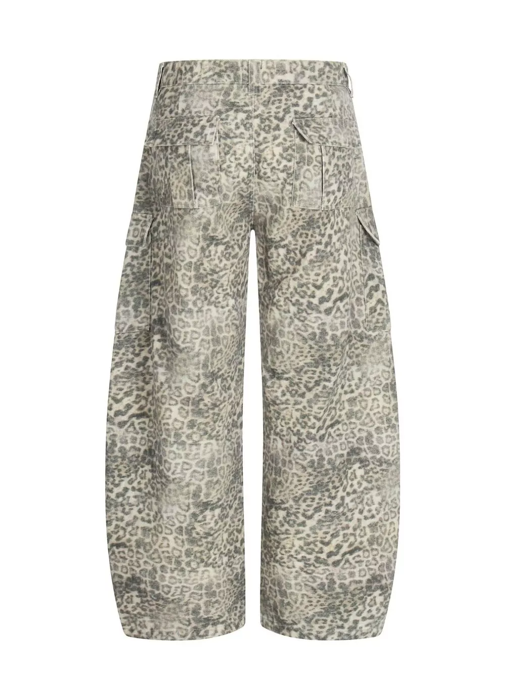 Men's Leopard Print Cargo Pants, image 3