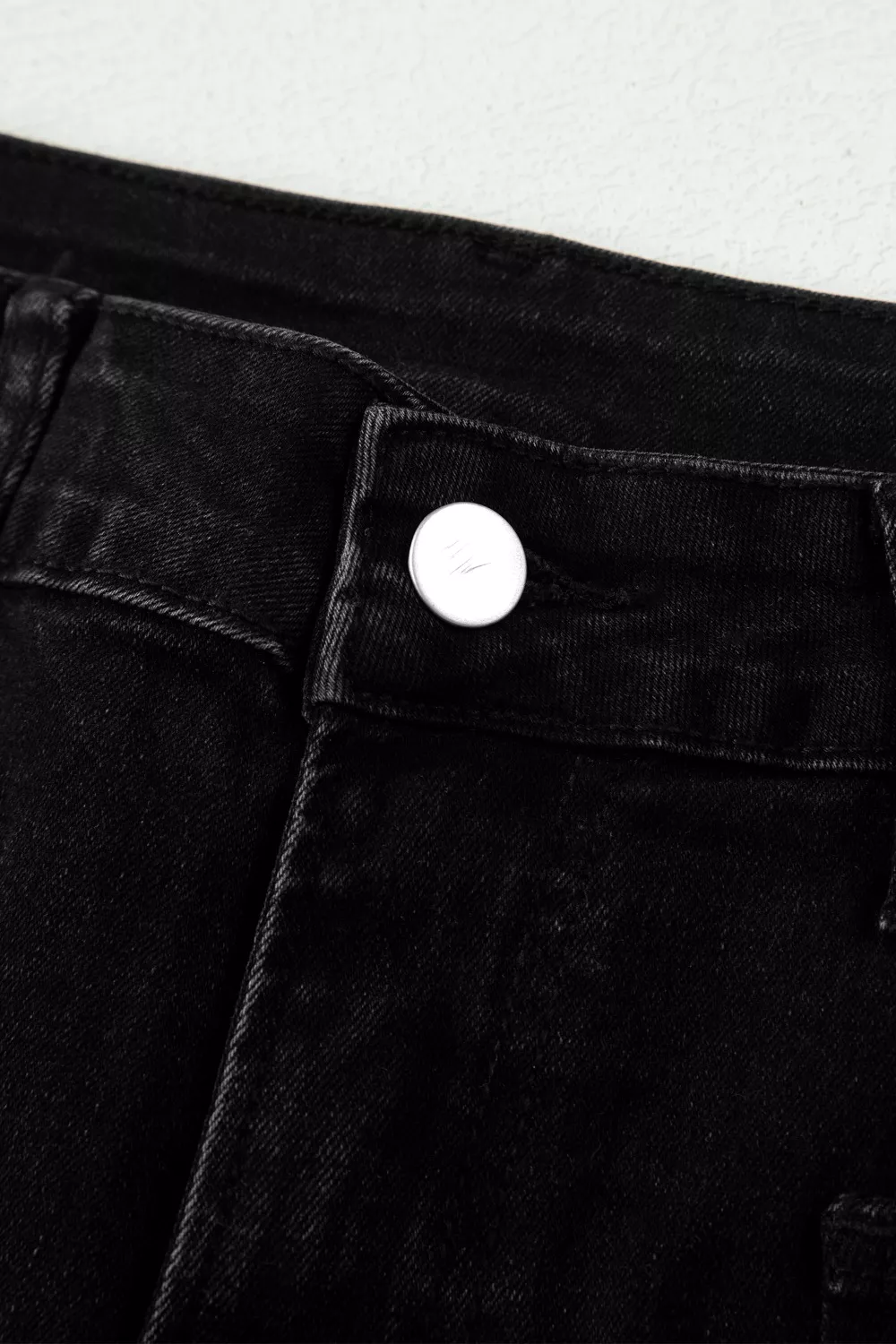 Frayed Cropped Straight Jeans, image 5