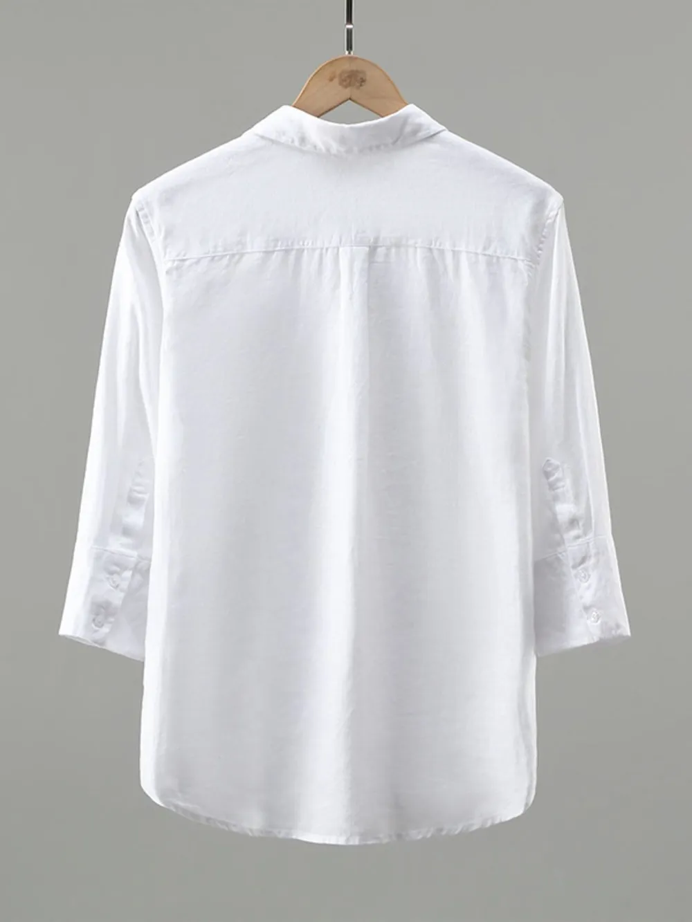 Men's Plus Size Button Up Long Sleeve Shirt, image 6