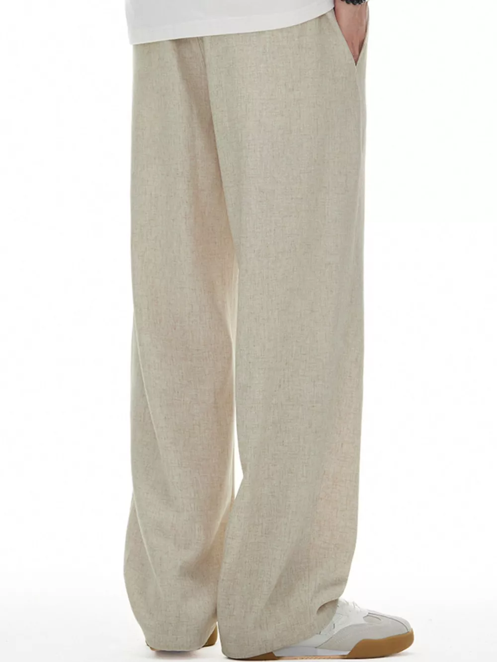 Men's Plus Size Wide Leg Pants, image 5