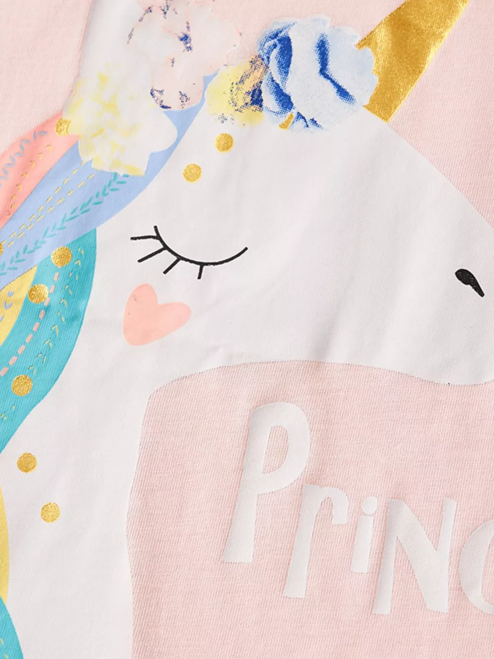 Children's Unicorn Graphic Short Sleeve T-Shirt, image 3