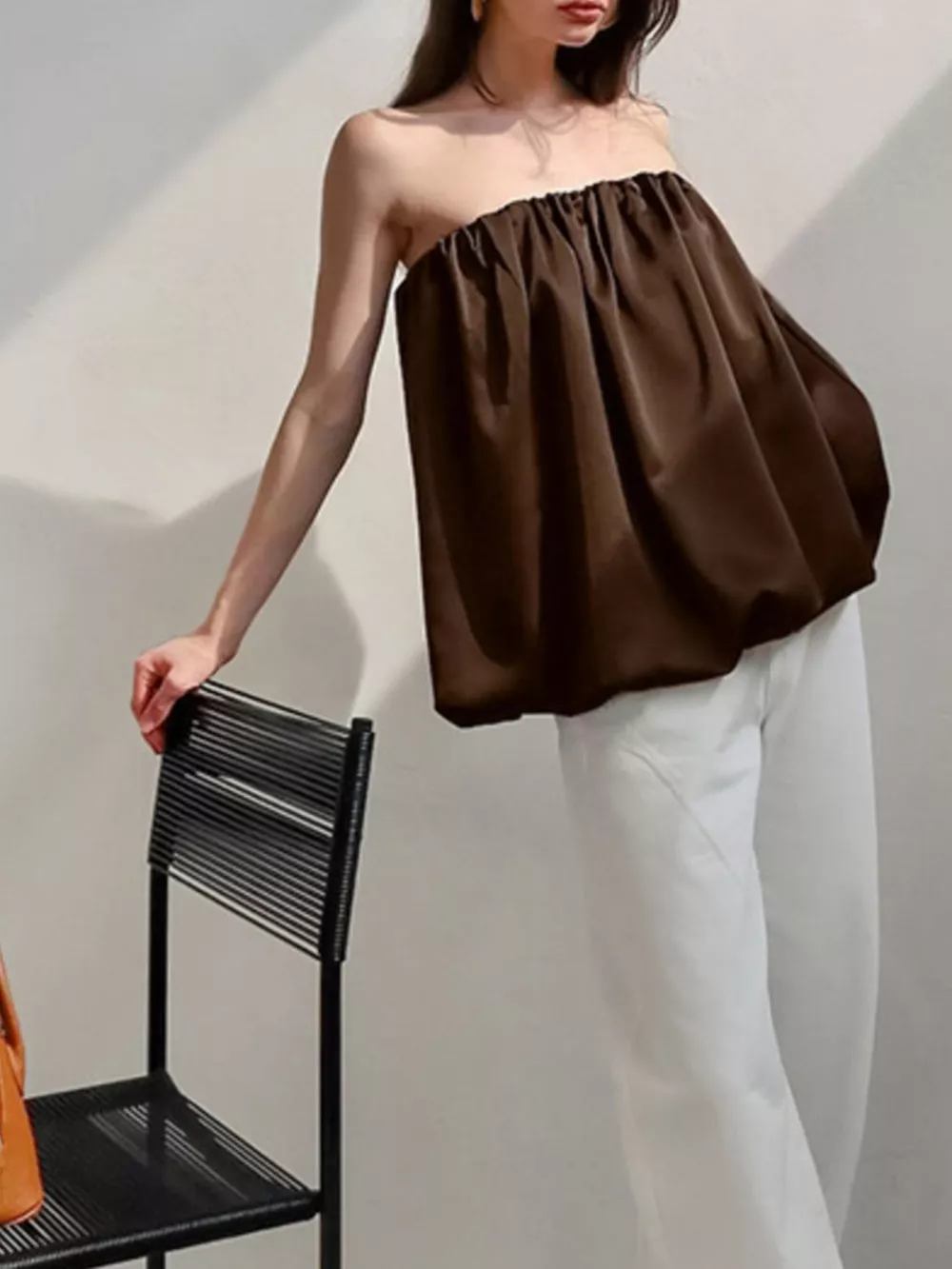 Bubble Hem Tube Top, image 12