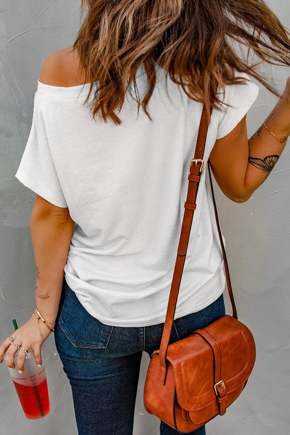 Sequin Lucky Clover Boat Neck T-Shirt, image 3