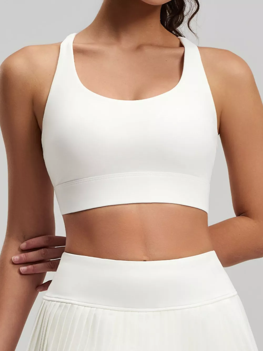 Scoop Neck Active Bra, image 9