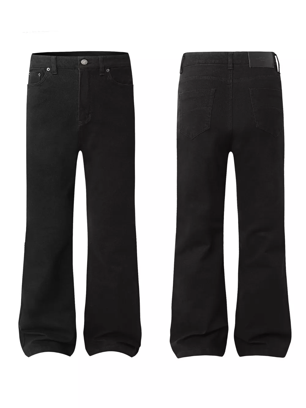 Men's High-Waisted Flare Leg Pants, image 6