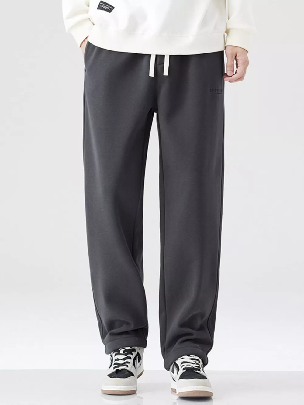 Men's Plus Size Wide Leg Pants, image 3