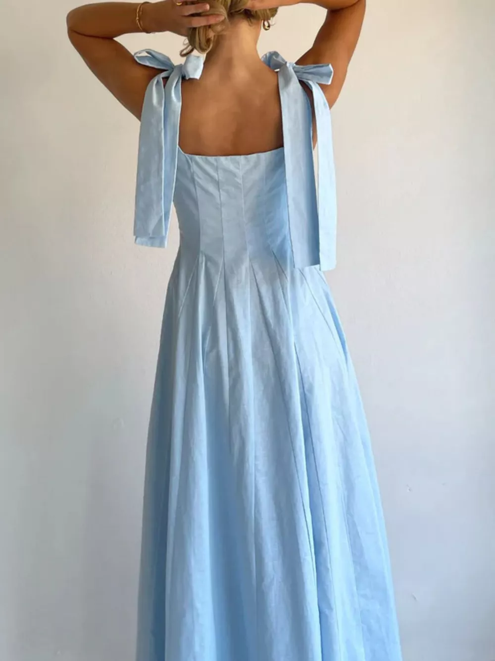 Gradient Tie Shoulder Maxi Dress, image 33