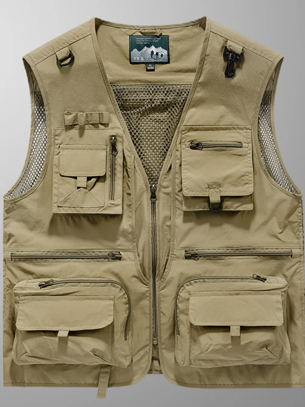 Men's Full Size Zip Up Vest Plus Size, image 5