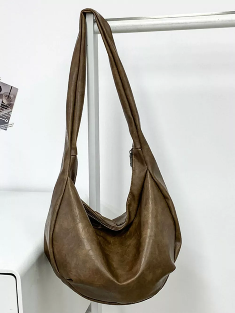 Hobo Style Crossbody Bag, image 5