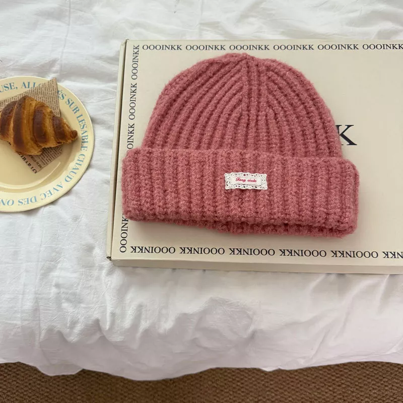 Warm Knitted Beanie Hat, image 2