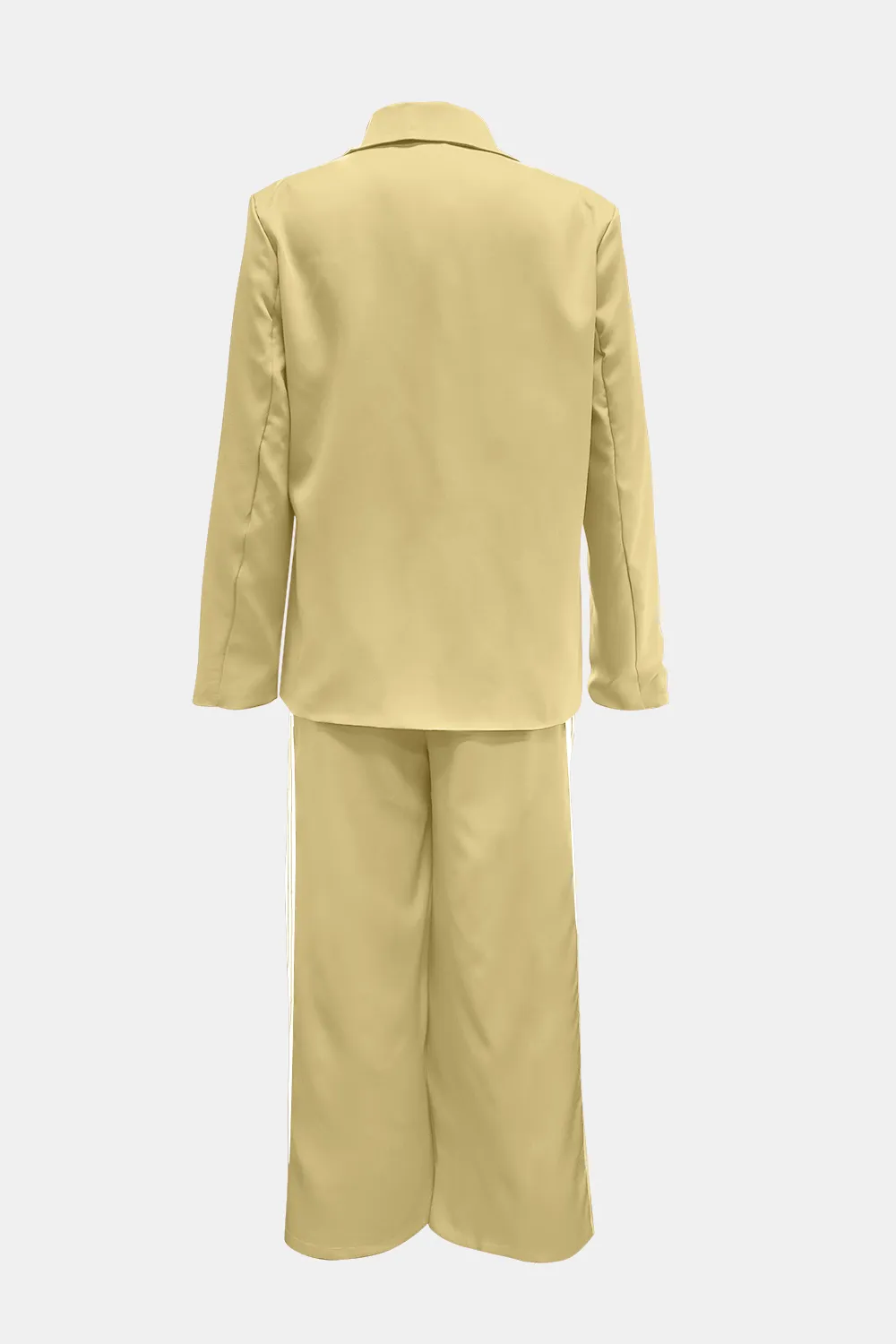 Side Striped Long Sleeve Blazer and Pants Set, image 6