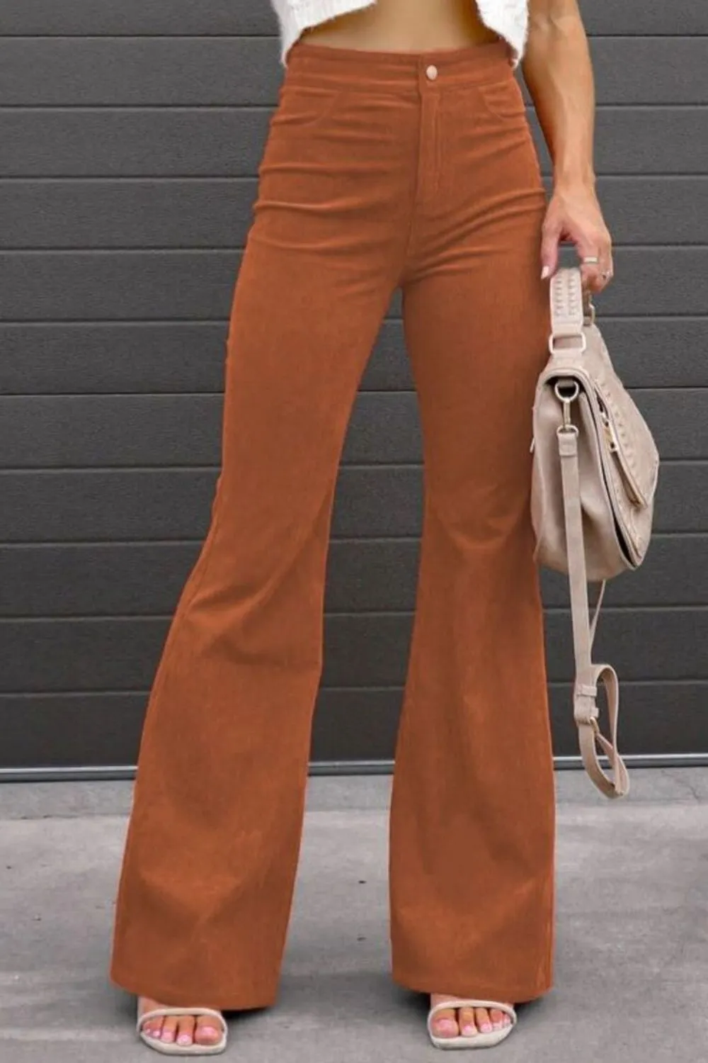 Full Size Hight Waist Bootcut Pants Plus Size, image 8