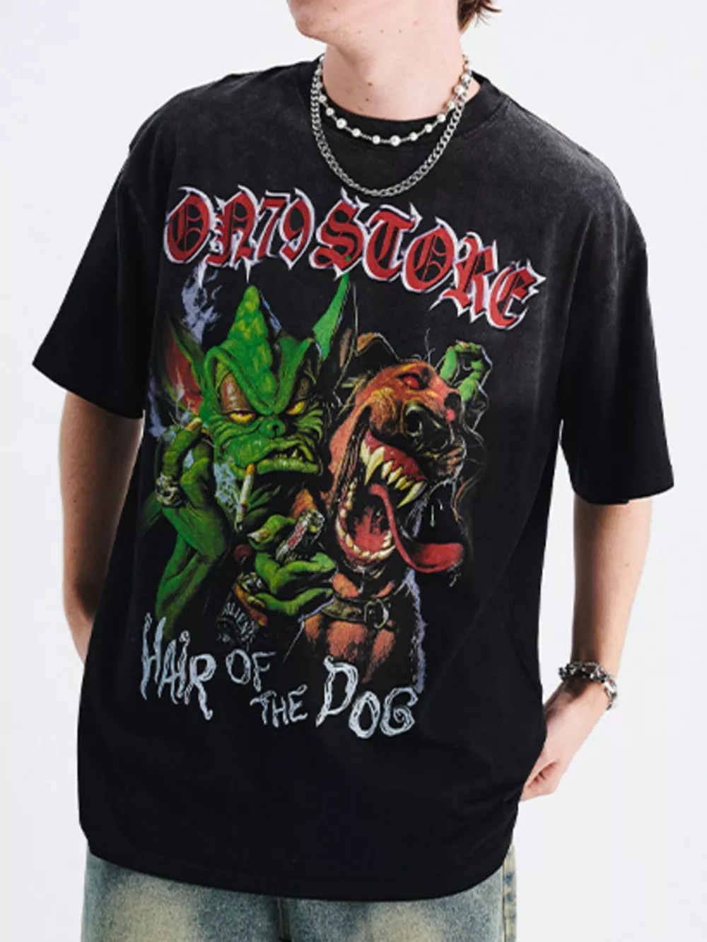 Men's Graphic Round Neck T-Shirt
