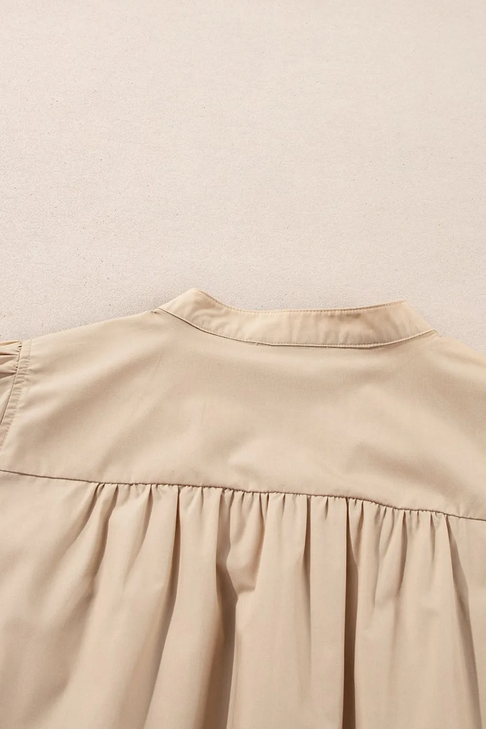 Leopard Frill Short Sleeve Blouse, image 6