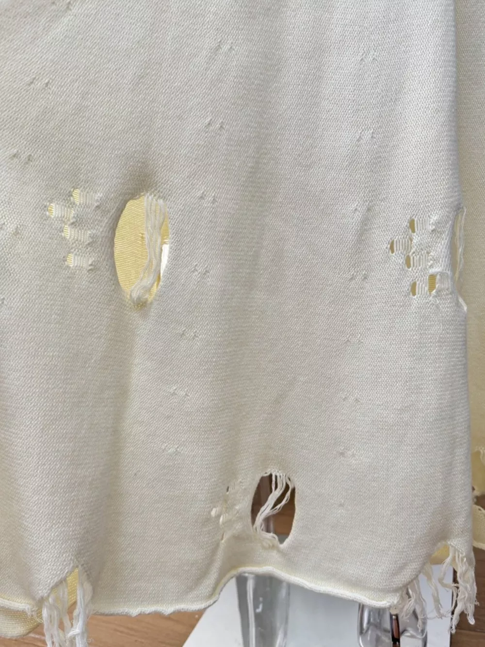 Distressed Long Sleeve Sweater and Skirt Set, image 13