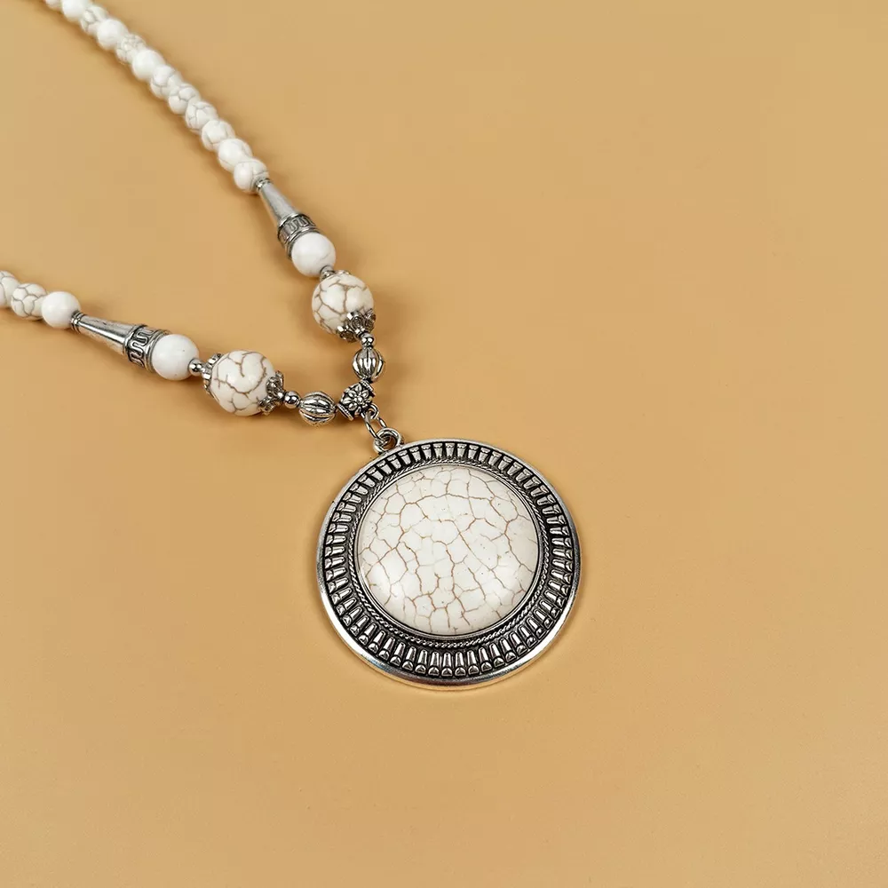 Bohemian Style Statement Pendant Necklace, image 4